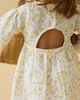 Mori Mori Girls' Muslin Floral Long Sleeve Dress - 5