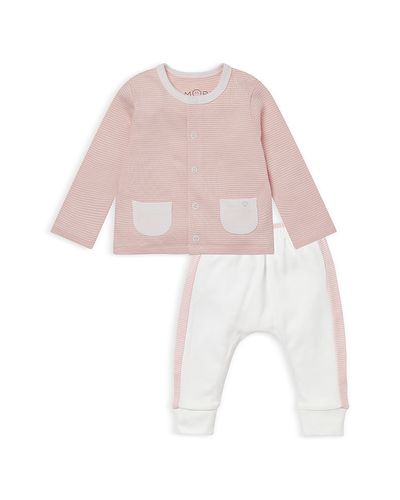 Mori Mori Girls' Play Date Cardigan & Jogger Pants Set