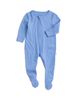Mori Mori Girls' Ribbed Zip Sleeper - 1