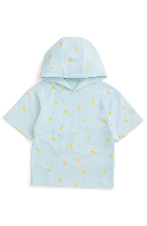 MORI MORI Lemon Print Towelling Hoodie