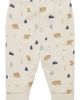 MORI MORI Dino Print Two-Piece Fitted Pajamas - 2