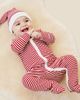 MORI MORI Rib Fitted One-Piece Footed Pajamas - 4