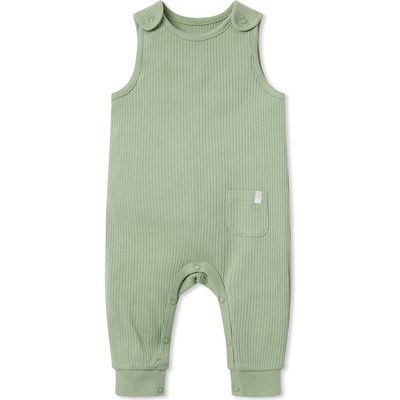 MORI MORI Ribbed Fitted Overall Romper