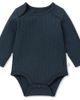 MORI MORI Rib Long Sleeve Bodysuit - 1