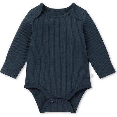 MORI MORI Rib Long Sleeve Bodysuit