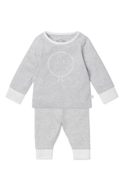 MORI MORI Snoozy Fitted Two-Piece Graphic Pajamas