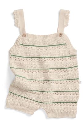 MORI MORI Stripe Knit Playsuit