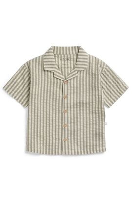 MORI MORI Stripe Seersucker Shirt