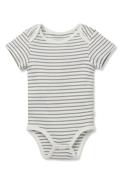 MORI MORI Stripe Short Sleeve Bodysuit