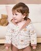 Mori Mori Unisex Bear Print Reversible Hooded Jacket - 6