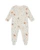 Mori Mori Unisex Bear Print Two Way Zip Up Sleepsuit - 1