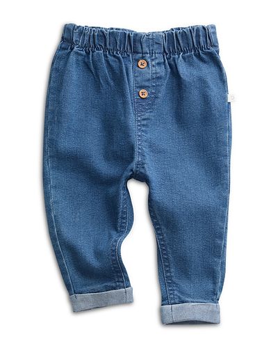 Mori Mori Unisex Cotton Blend Denim Trousers