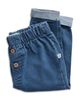 Mori Mori Unisex Cotton Blend Denim Trousers - 2