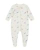 Mori Mori Unisex Dino Print Two Way Full Zip Footie Pajamas - 1