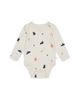 Mori Mori Unisex Halloween Print Long Sleeve Bodysuit - 1