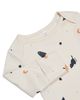 Mori Mori Unisex Halloween Print Long Sleeve Bodysuit - 2