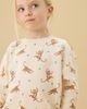 Mori Mori Unisex Monkey Print Sweatshirt & Jogger Set - 4