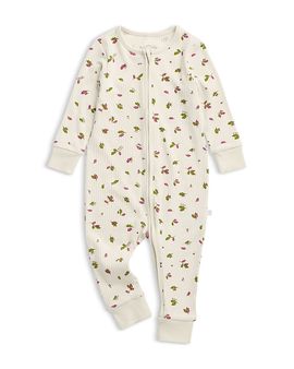 Mori Mori Unisex Printed Zip Footie Pajamas