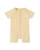 Mori Mori Unisex Short Sleeve Zip Romper - 1