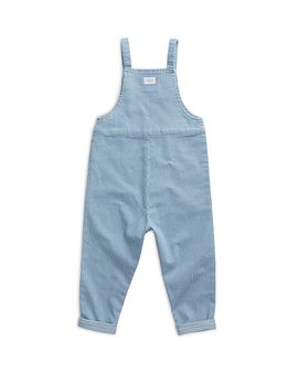 Mori Mori Unisex Striped Denim Dungarees