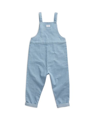 Mori Mori Unisex Striped Denim Dungarees