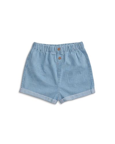Mori Mori Unisex Striped Denim Shorts
