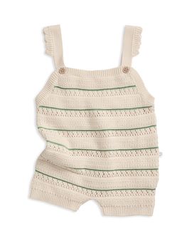 Mori Mori Unisex Striped Knit Playsuit