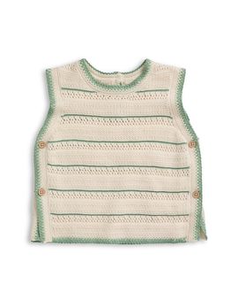 Mori Mori Unisex Striped Knit Tank Top