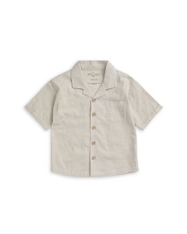 Mori Mori Unisex Striped Woven Shirt