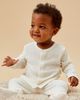 Mori Mori Unisex Waffle Cardigan & Footed Leggings Outfit - 4