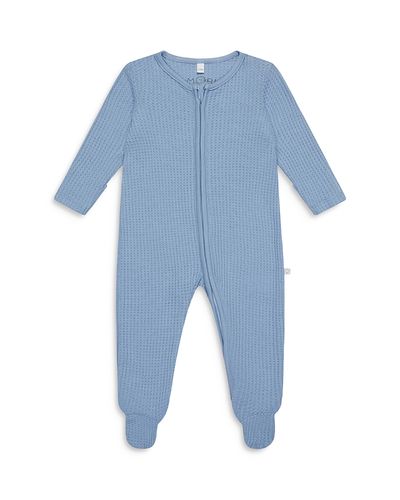 Mori Mori Unisex Waffle Two Way Zip Sleepsuit