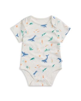 Mori Mori Unisex Whale Short Sleeved Bodysuit
