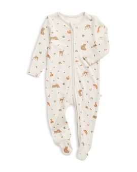Mori Mori Unisex Woodland Two Way Zip Up Footed Sleep Suit