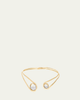 Moritz Glik 18K Yellow Gold Cascavel Choker Necklace with Diamonds and Kaleidoscope Shakers - 3