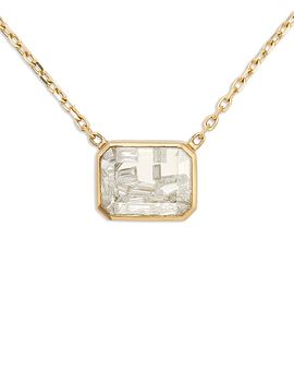 Moritz Glik Moritz Glik 18K Yellow Gold Diamond Esmeralda Shaker Necklace, 15-15.5