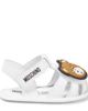 Moschino Kids Moschino Kids Baby Teddy Bear leather sandals - 3