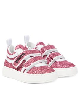 Moschino Kids Moschino Kids Glitter sneakers