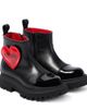 Moschino Kids Moschino Kids Heart patent leather boots - 1
