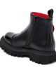 Moschino Kids Moschino Kids Heart patent leather boots - 3