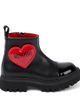 Moschino Kids Moschino Kids Heart patent leather boots - 4