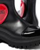 Moschino Kids Moschino Kids Heart patent leather boots - 5