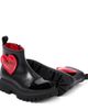 Moschino Kids Moschino Kids Heart patent leather boots - 6
