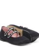 Moschino Kids Moschino Kids Leather-trimmed ballet flats - 6