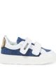 Moschino Kids Moschino Kids Leather-trimmed canvas sneakers - 3