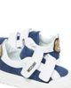 Moschino Kids Moschino Kids Leather-trimmed canvas sneakers - 4