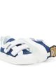 Moschino Kids Moschino Kids Leather-trimmed canvas sneakers - 5