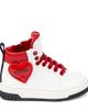 Moschino Kids Moschino Kids Leather high-top sneakers - 4
