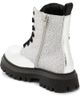 Moschino Kids Moschino Kids Logo glitter leather boots - 3