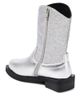 Moschino Kids Moschino Kids Logo glitter leather cowboy boots - 3