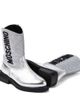 Moschino Kids Moschino Kids Logo glitter leather cowboy boots - 6